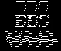 Логотипы BBS в ASCII-арте