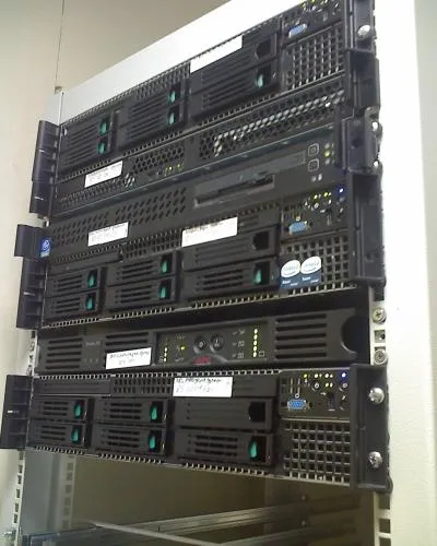 Серверы Torrents.ru в 2006 году