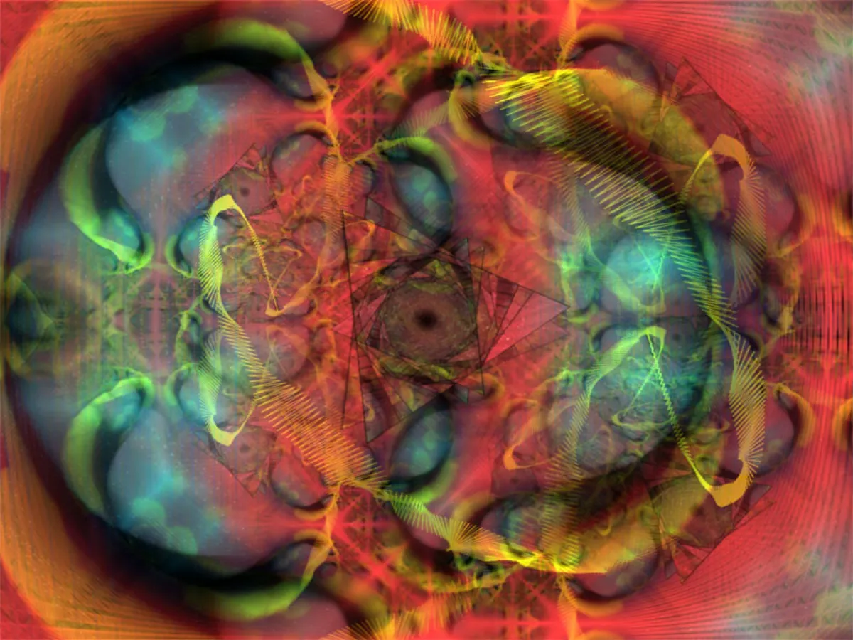 Визуализация MilkDrop в Winamp